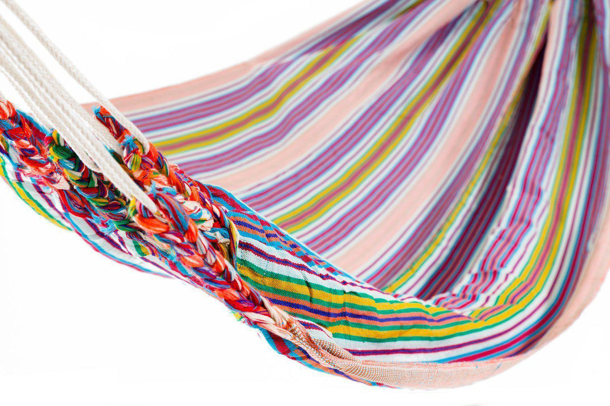 Ecuador Hammock Cotton Candy Multicoloured-Ecuador Hammocks-Hammock Heaven