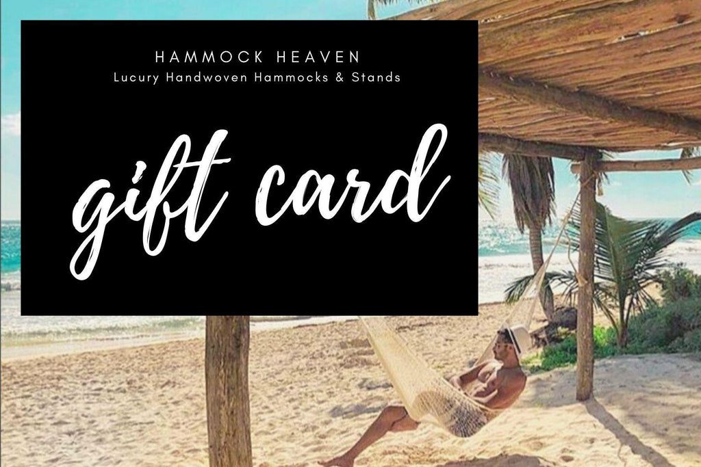 Gift Certificates - Vouchers - Cards-Gift Card-Hammock Heaven